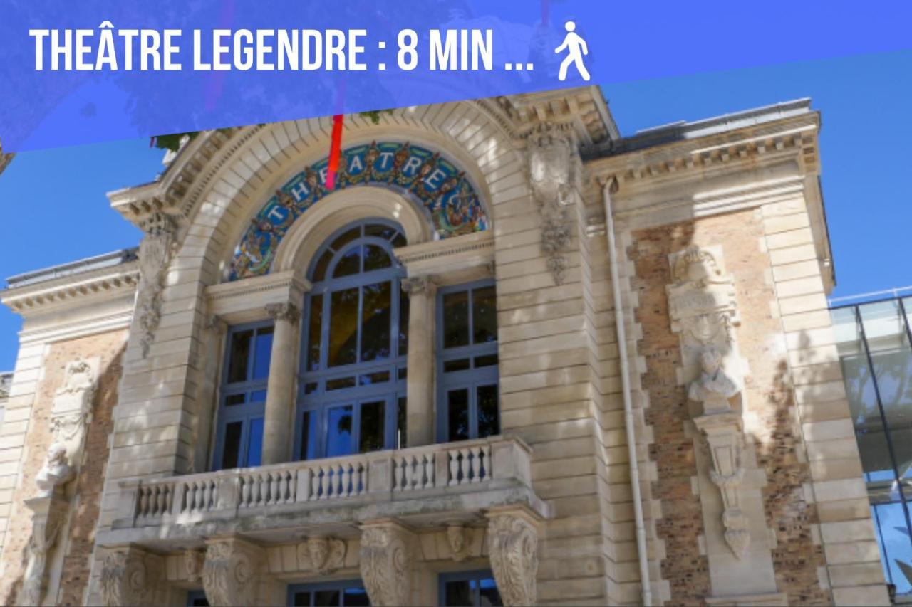 Le Chalet Romantique En Montagne, Spa, Ecran Cinema, Lit King Size, Day Use, 5Min Centre Évreux Exterior foto